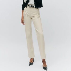 NWOT Reformation Abby High Rise Straight Jeans size 26